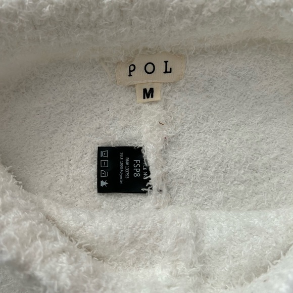 POL jr girls soft fuzzy sleep shorts, size M - Picture 4 of 6